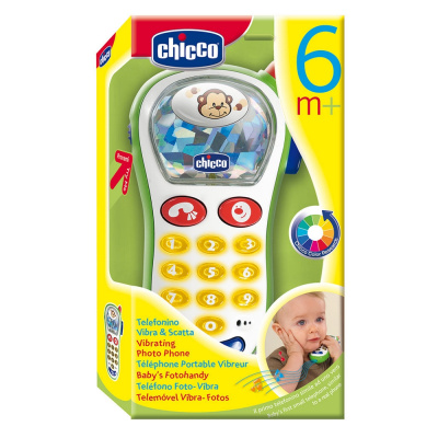 Игрушка Телефон музыкальный с фото Chicco 60067